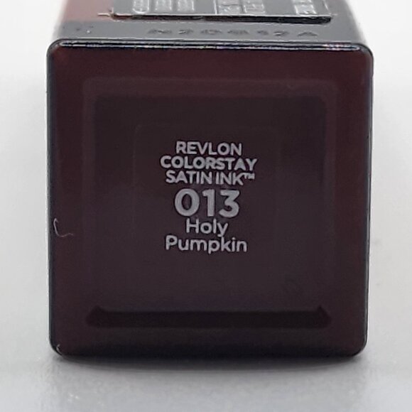 Revlon ColorStay Satin Ink Liquid Lipstick 013 Holy Pumpkin 0.17 Fl Oz NEW - Picture 4 of 4